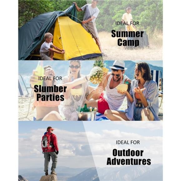 Sleeping Bags for Adults Backpacking Lightweight Waterproof- Cold Weather - Picture 7 of 7